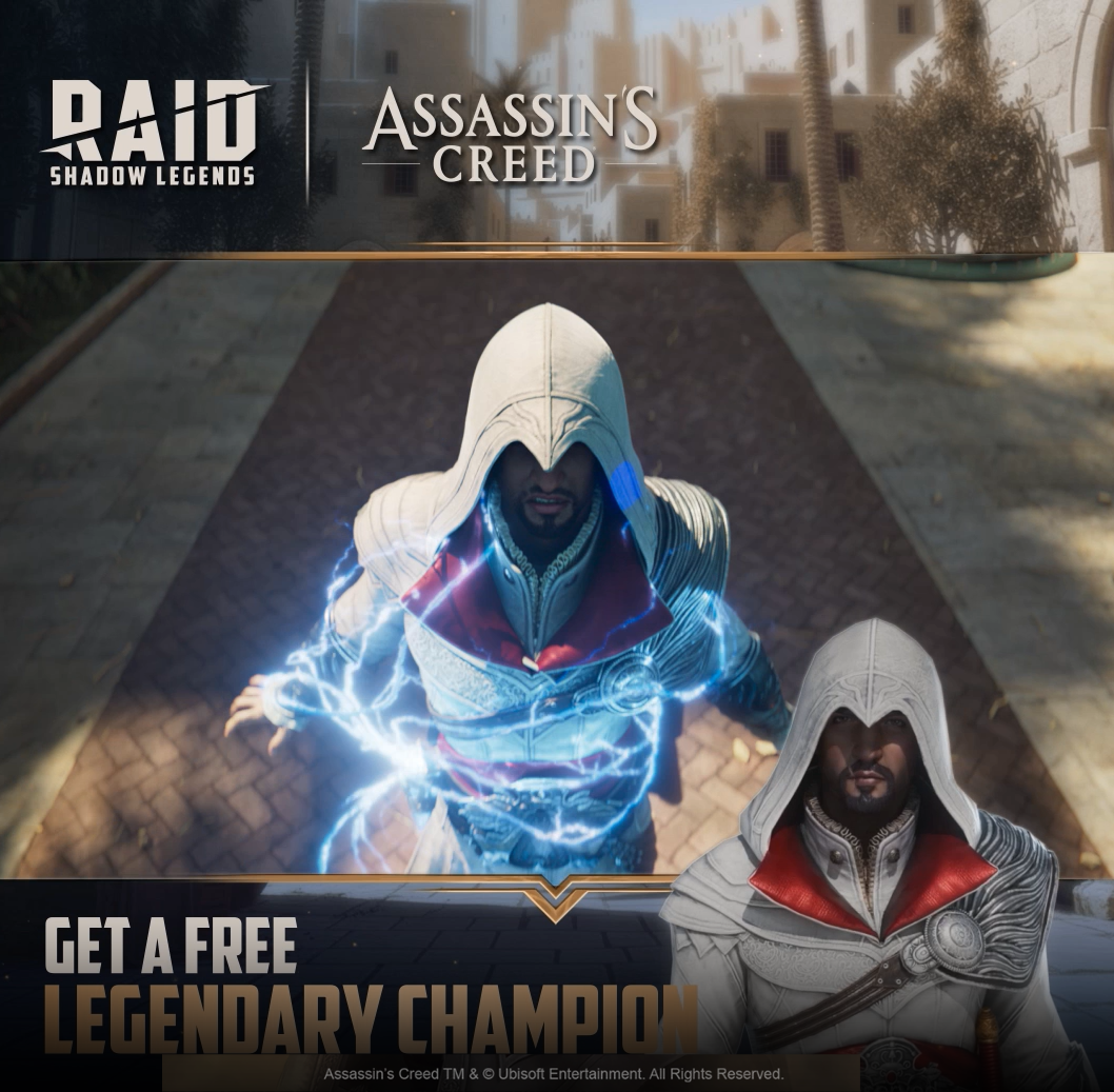 Raid: Shadow Legends Facebook ad