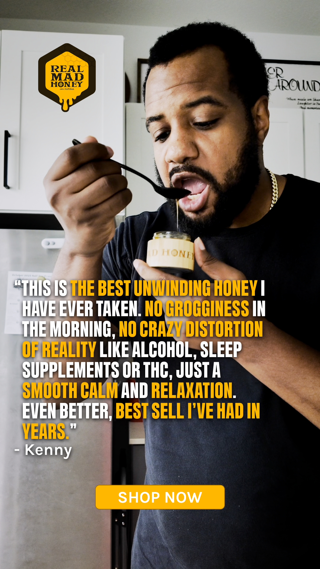 Real Mad Honey Facebook ad