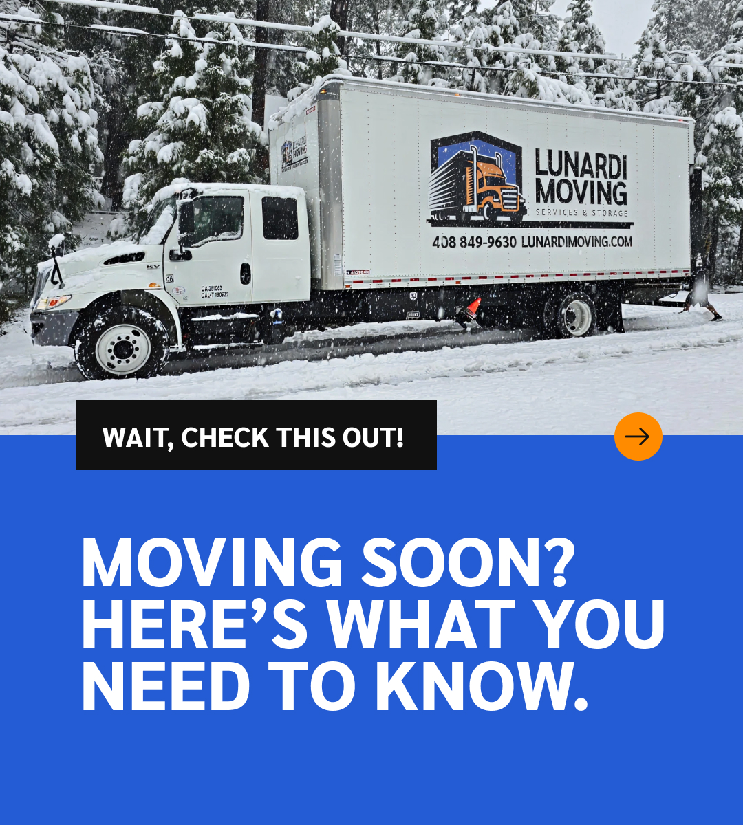 Lunardi Moving Services Facebook ad: Top San Jose Moving Company | Best Movers Near You, Lunardi