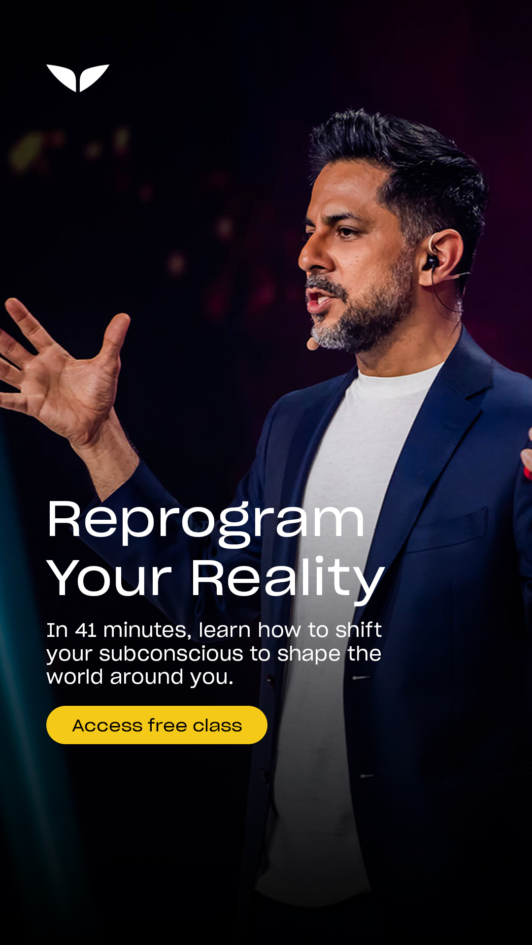 Mindvalley Facebook ad
