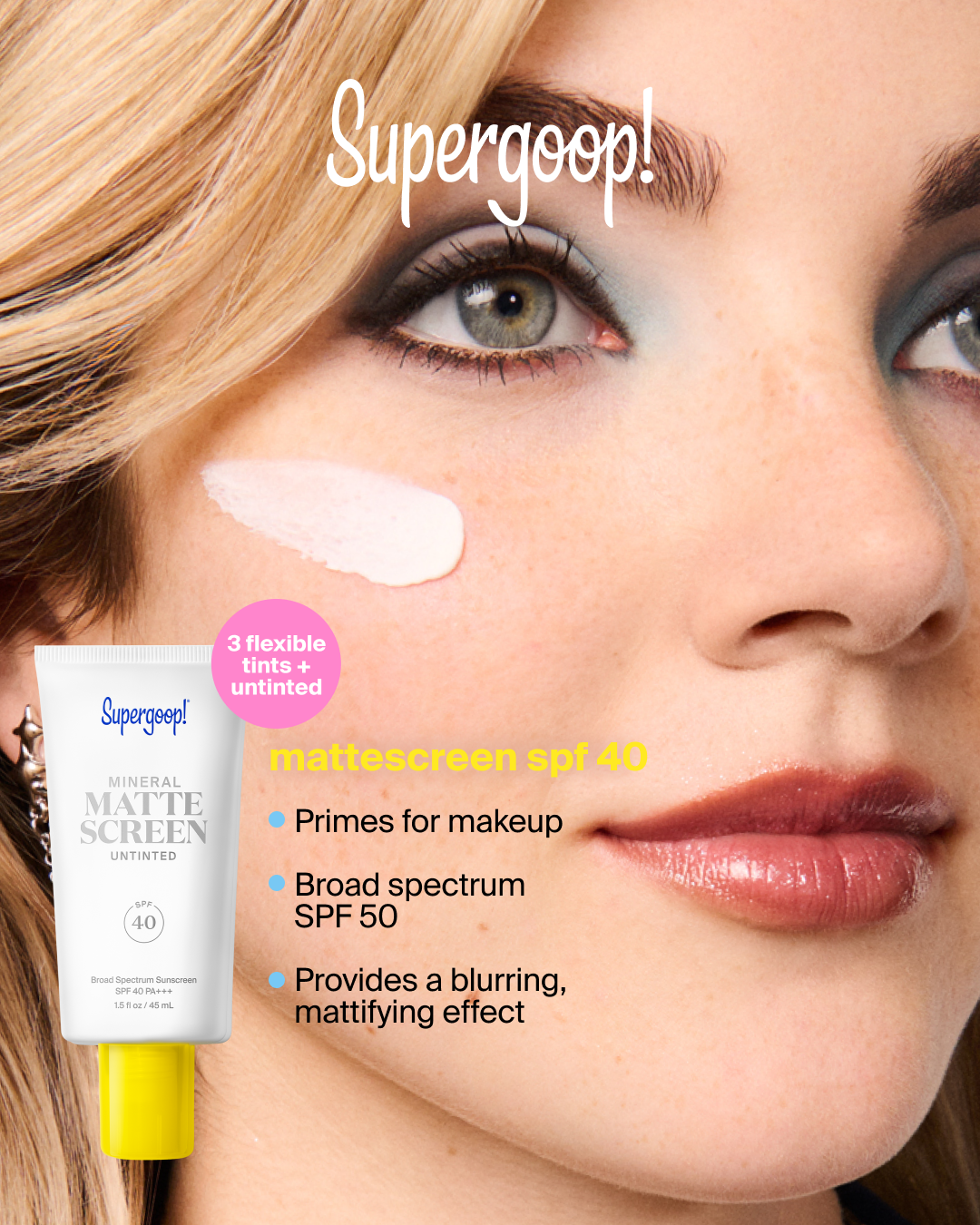 Supergoop Facebook ad