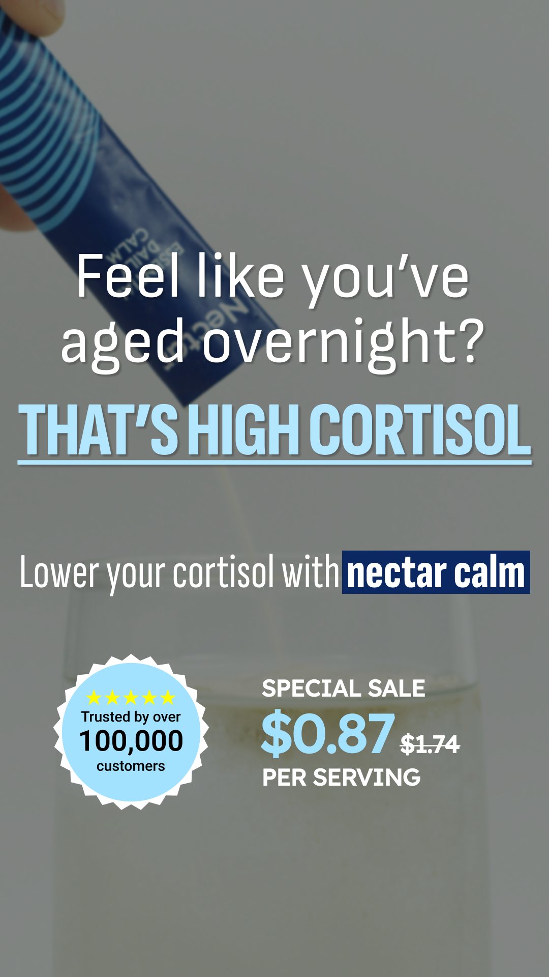 Nectar Calm Facebook ad