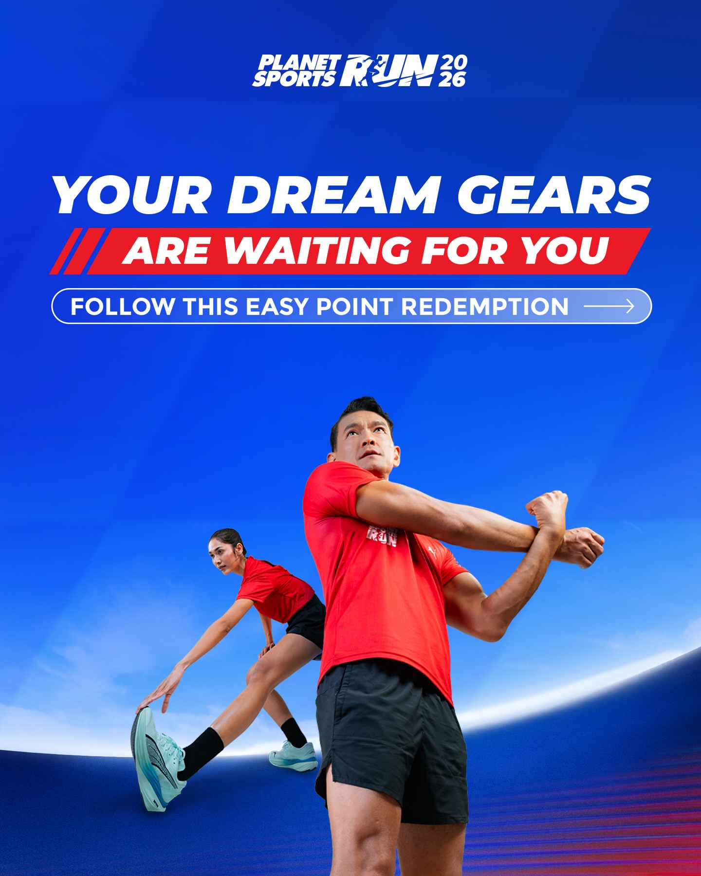 Planet Sports Run Facebook ad
