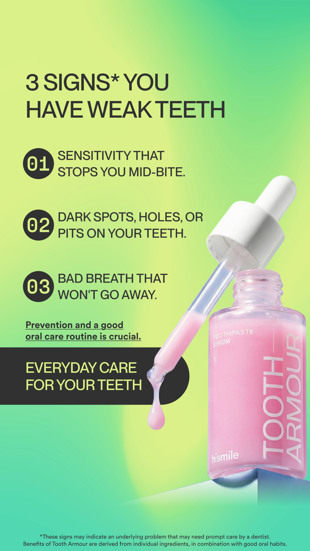 Hismile Facebook ad