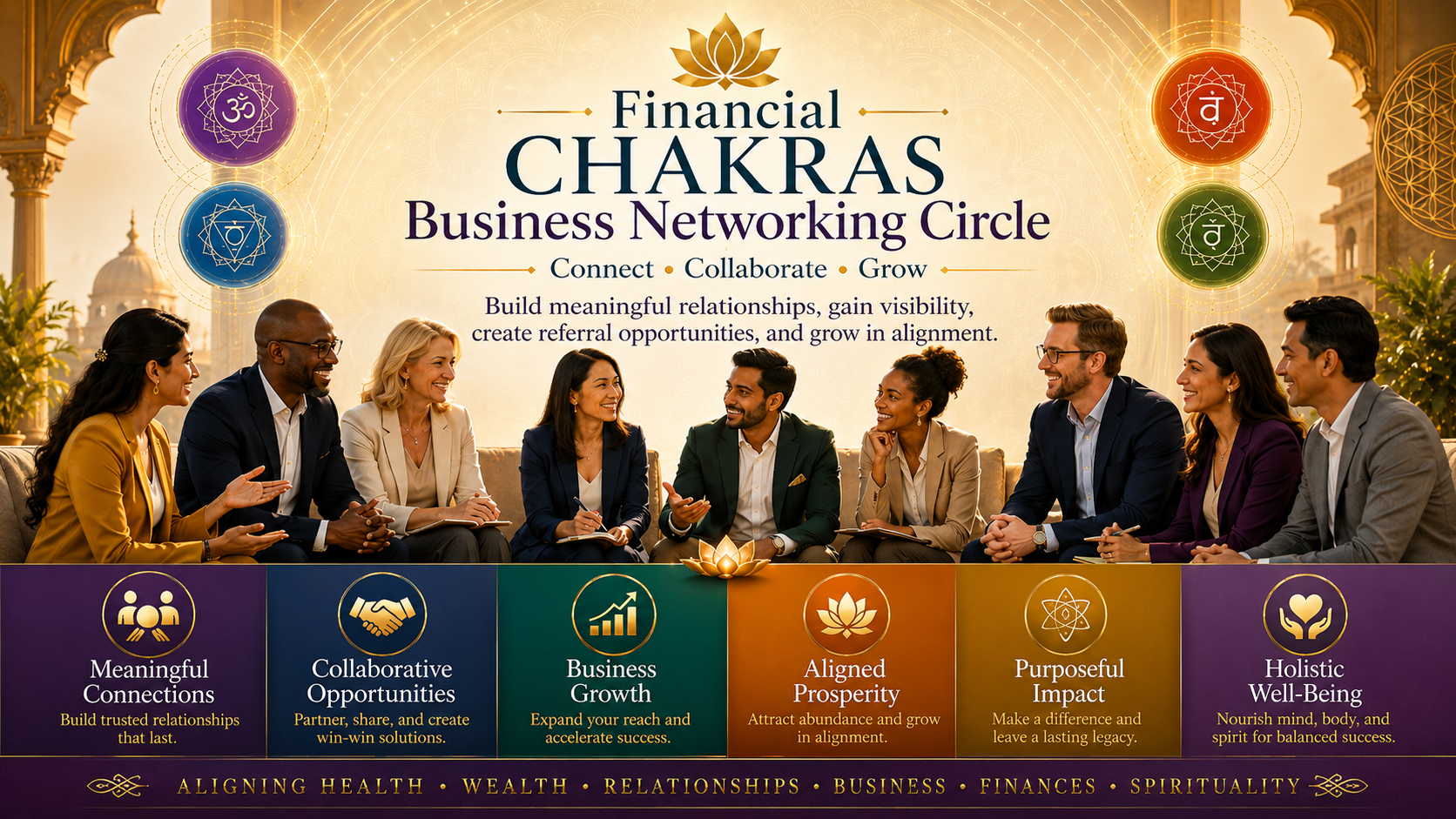 AshShukla Facebook ad: Business Networking Designed for Clarity & Alignment