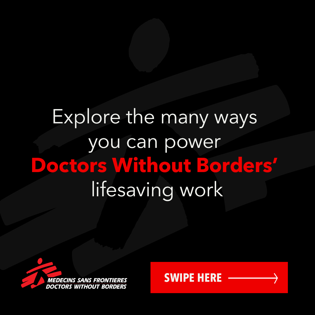 Doctors Without Borders/Médecins Sans Frontières (MSF) Facebook ad