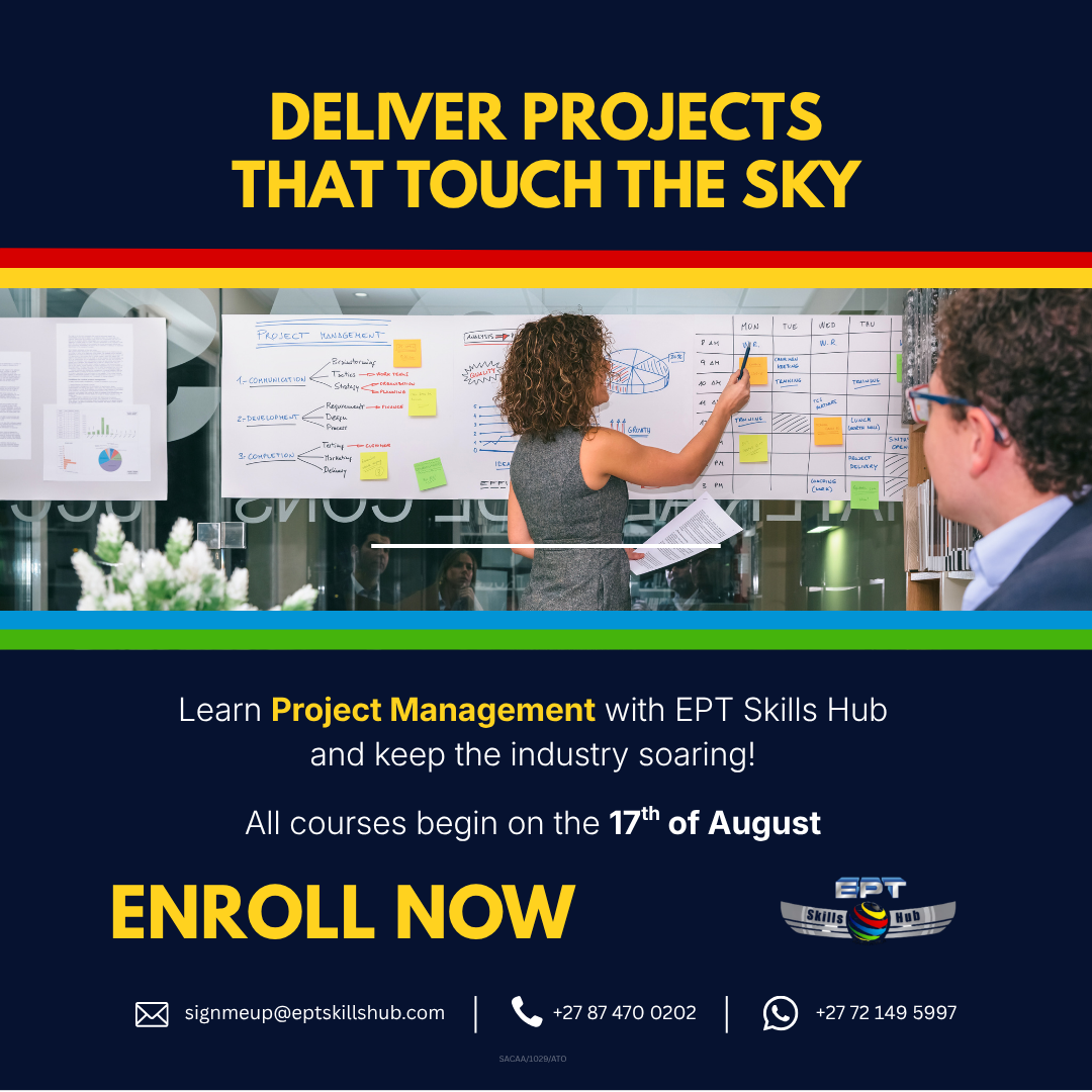 EPT Aviation Training Facebook ad: YOUR FUTURE STARTS HERE.