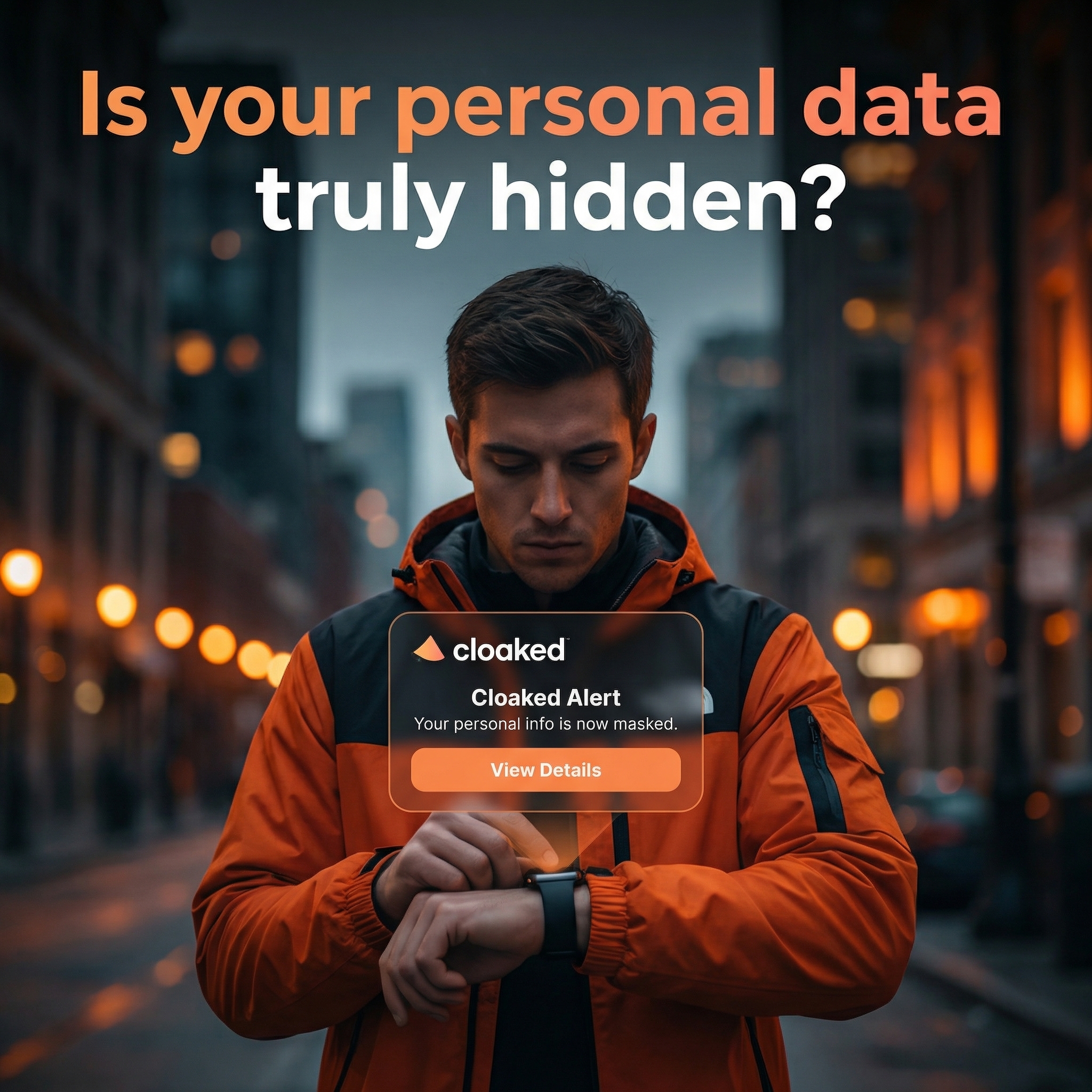 Cloaked Inc. Facebook ad