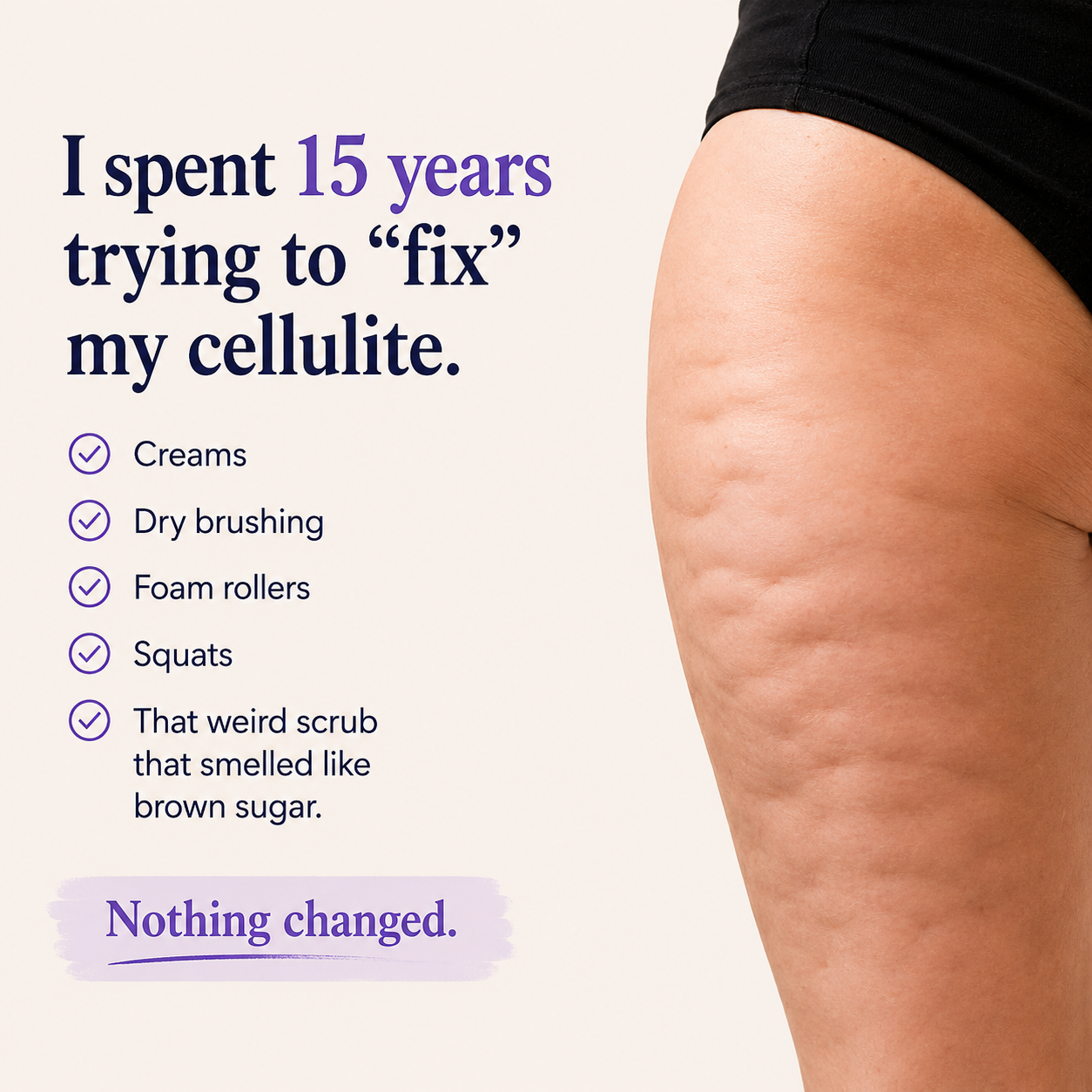 GleeFull Facebook ad