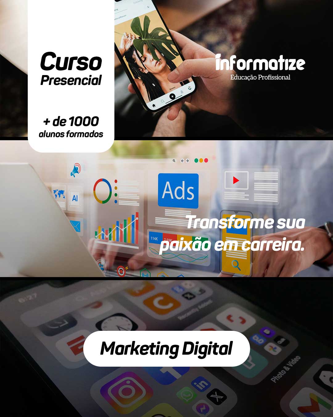 Informatize Facebook ad