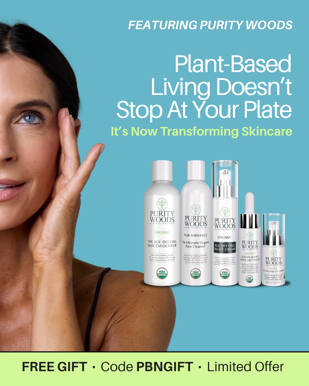 Plant Based News Facebook ad