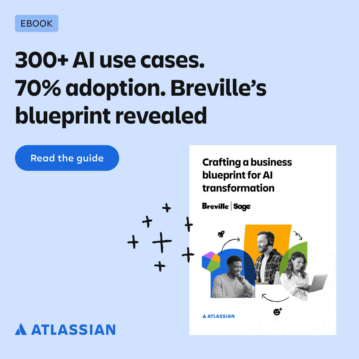 Atlassian Facebook ad