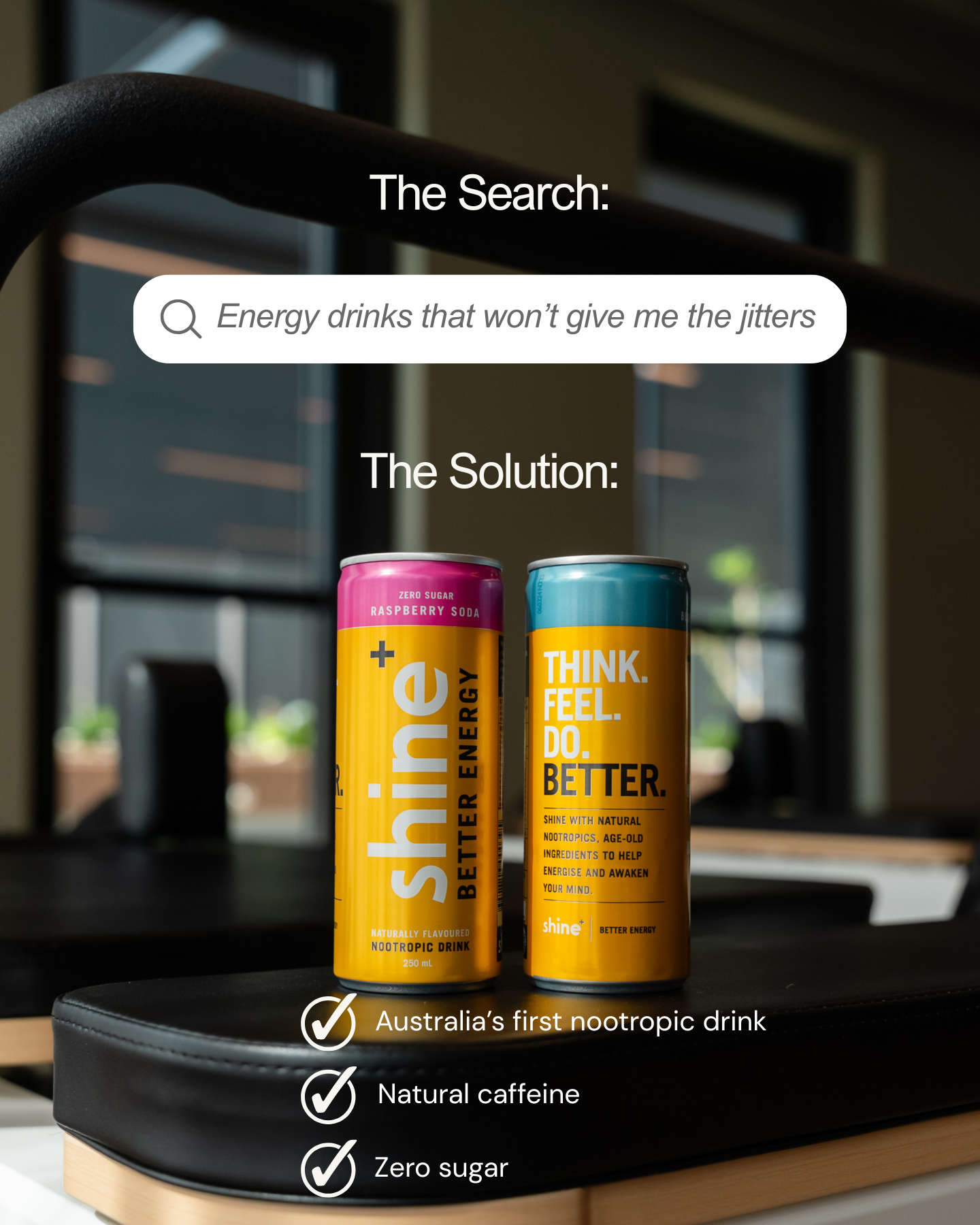 Shine+ Drink Facebook ad
