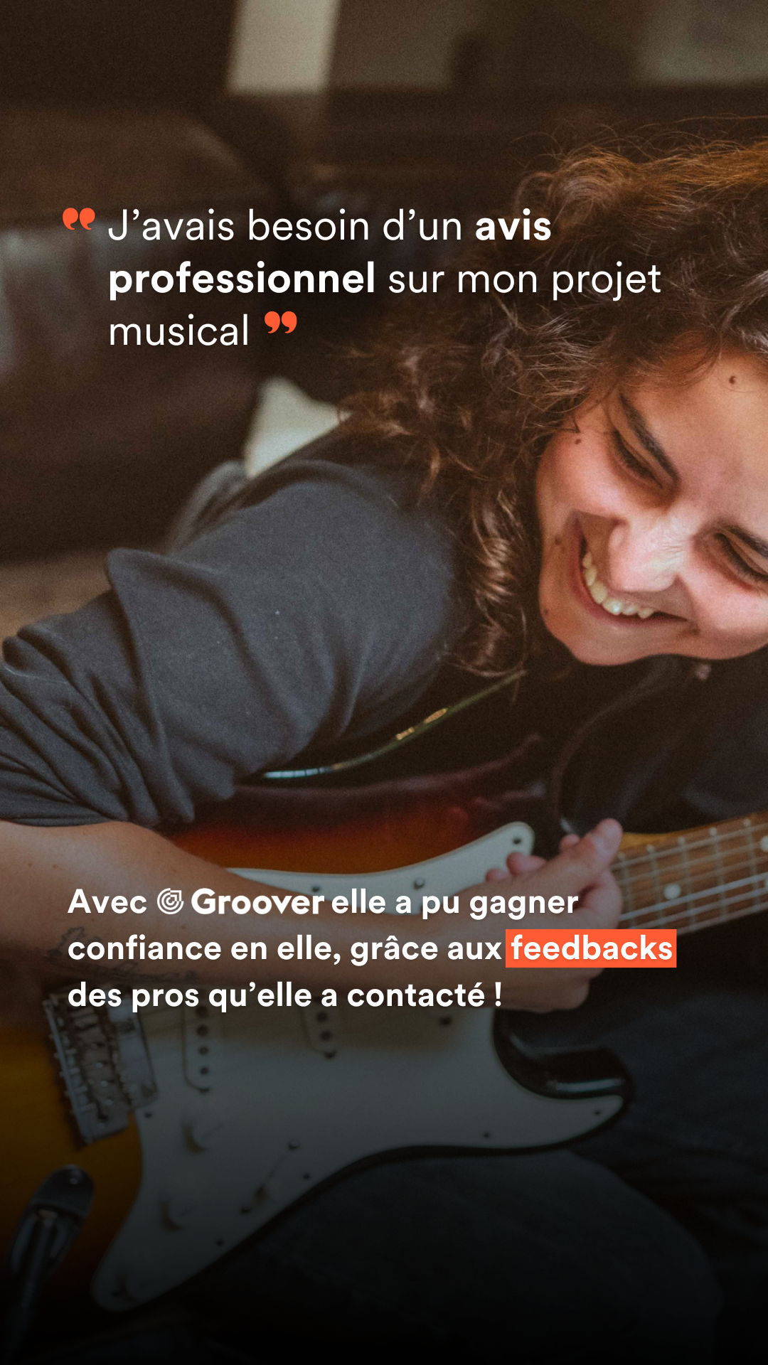 Groover Facebook ad