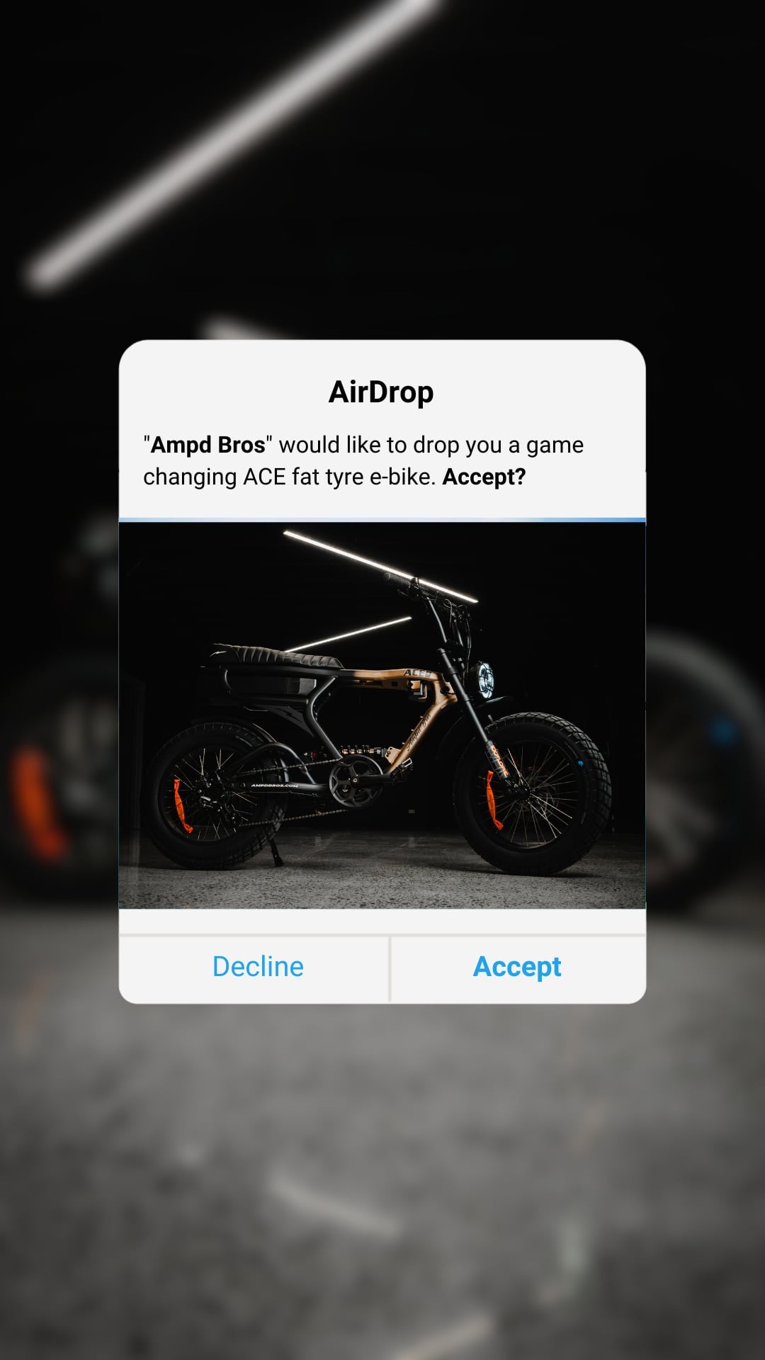 Ampd Bros Electric Bikes Facebook ad