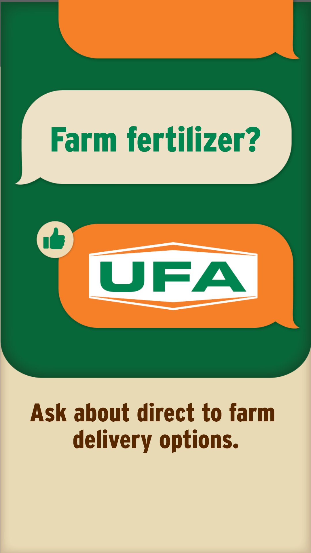 UFA Co-operative Facebook ad from Feb 27, 2026