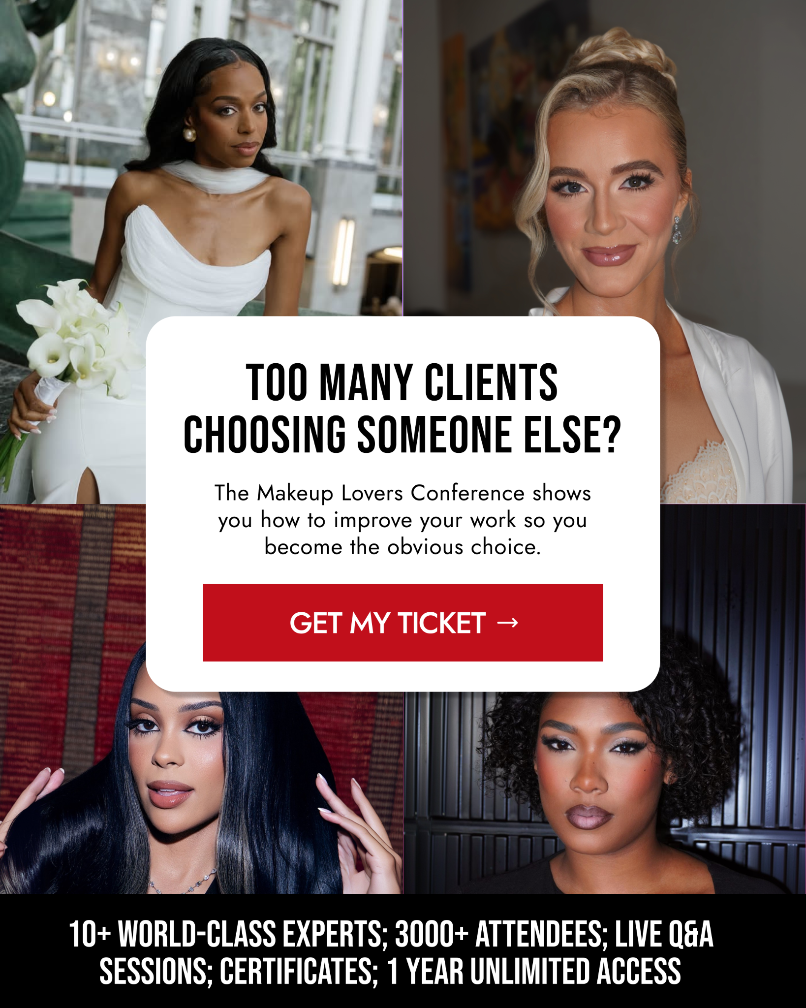 The Makeup Lovers Facebook ad: MUA's are charging more after this. -->