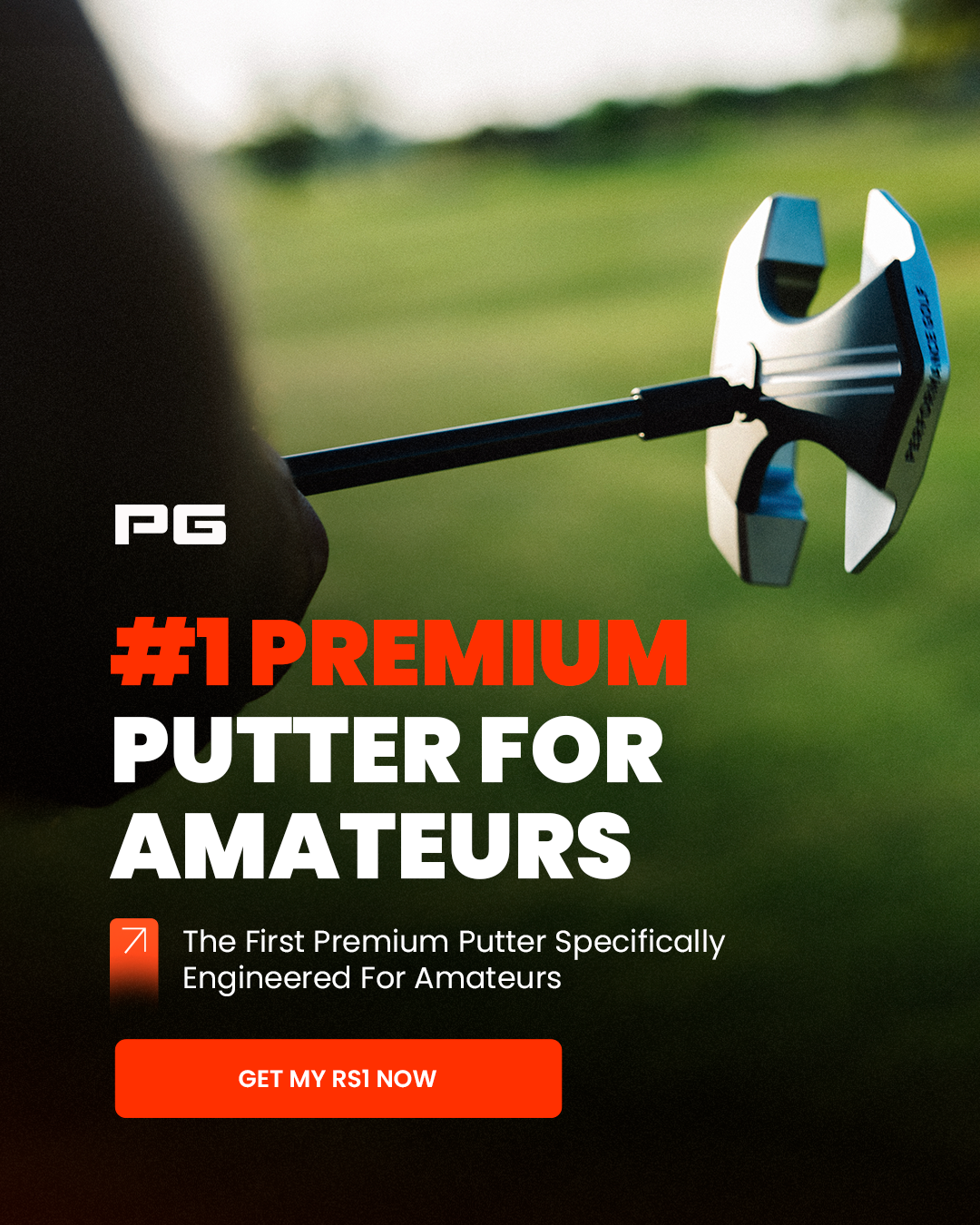 Performance Golf Facebook ad