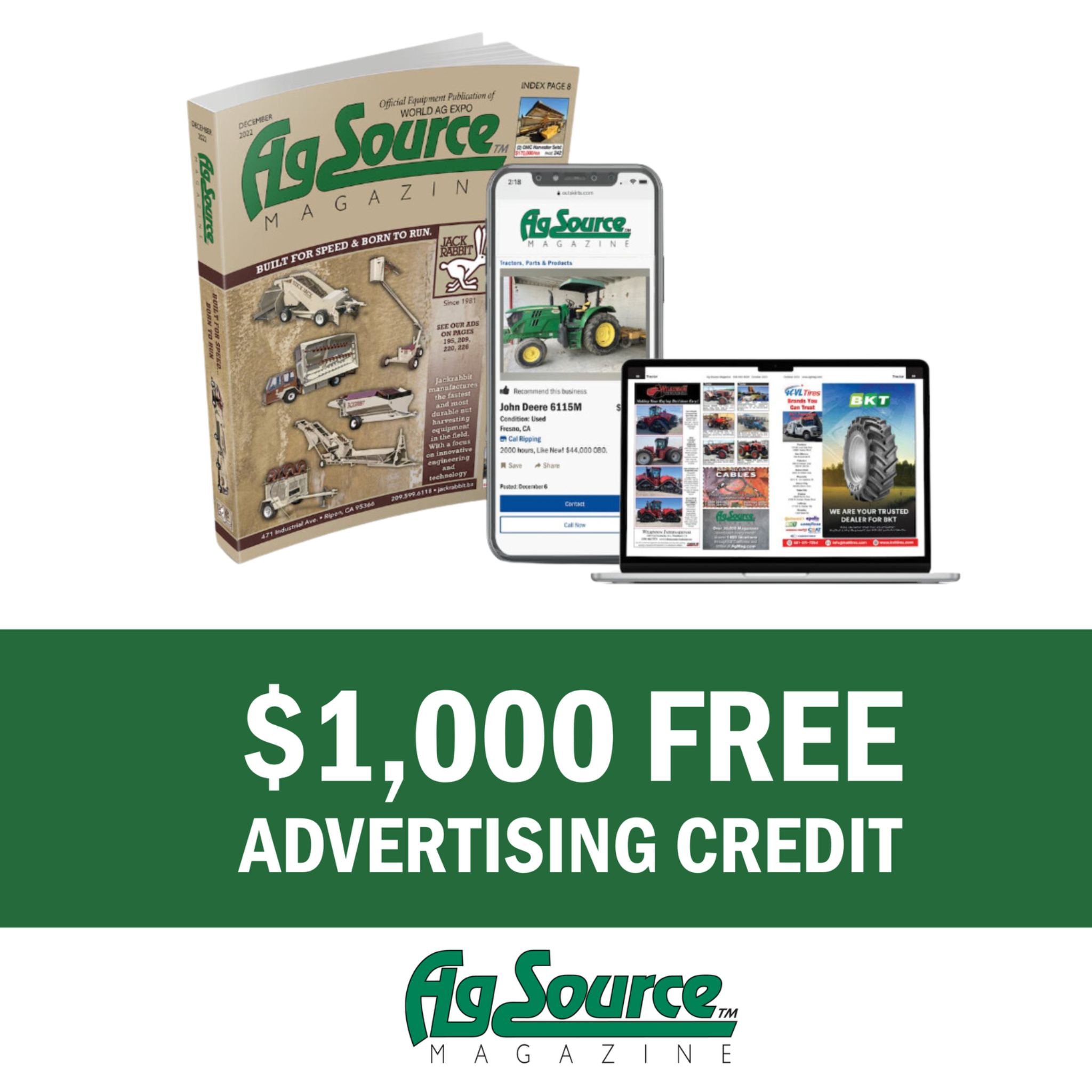 Ag Source Magazine Facebook ad