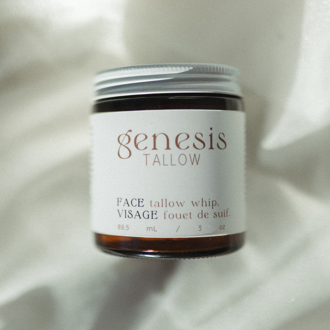 Genesis Tallow Facebook ad: Discover simple, tallow-based skincare made for everyday…