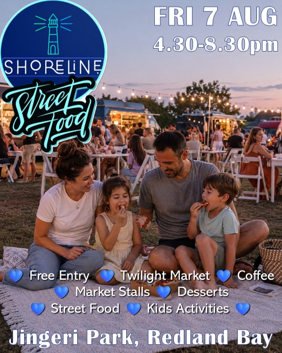 Shoreline Markets Facebook ad: Grab your dinner, drinks & dessert