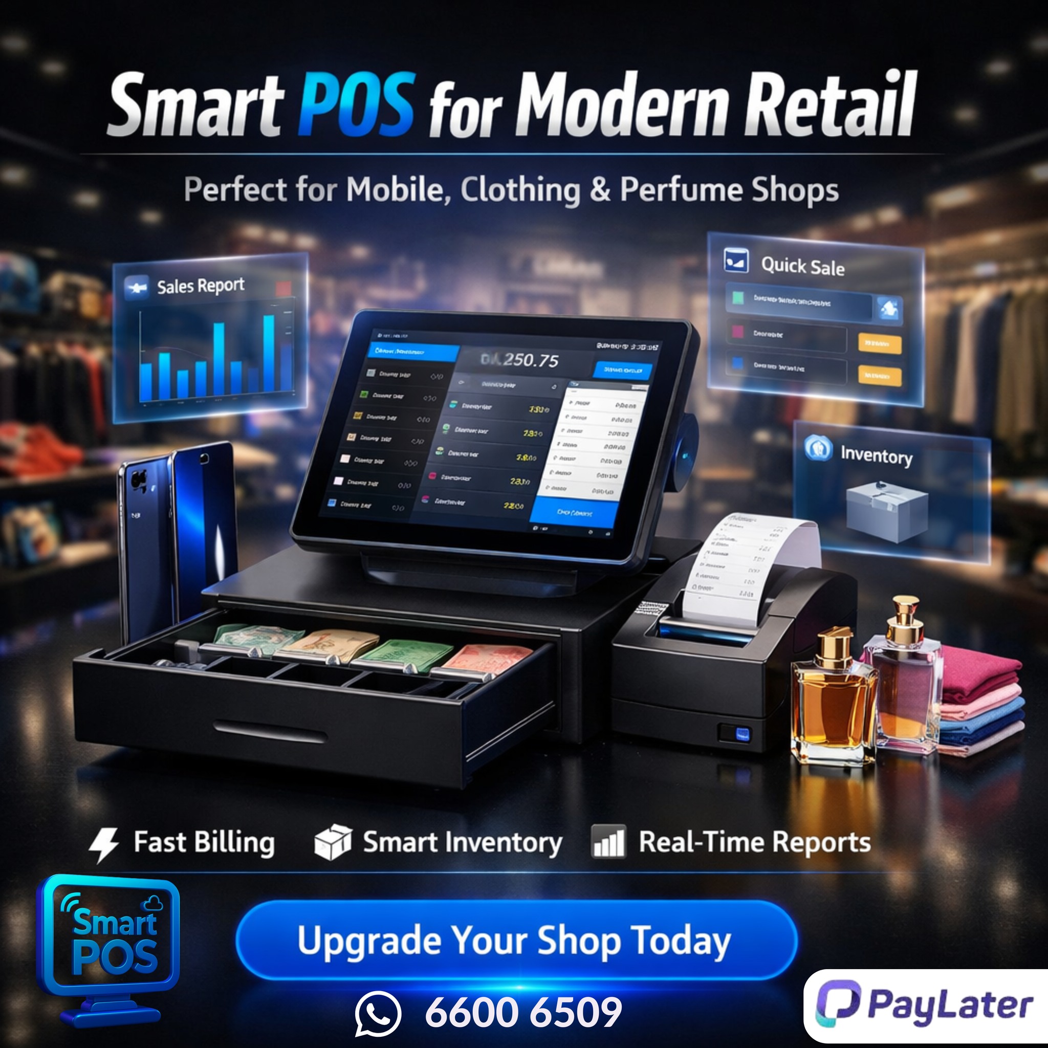 Soul Software Trading Facebook ad: Looking for the best POS system in Qatar?