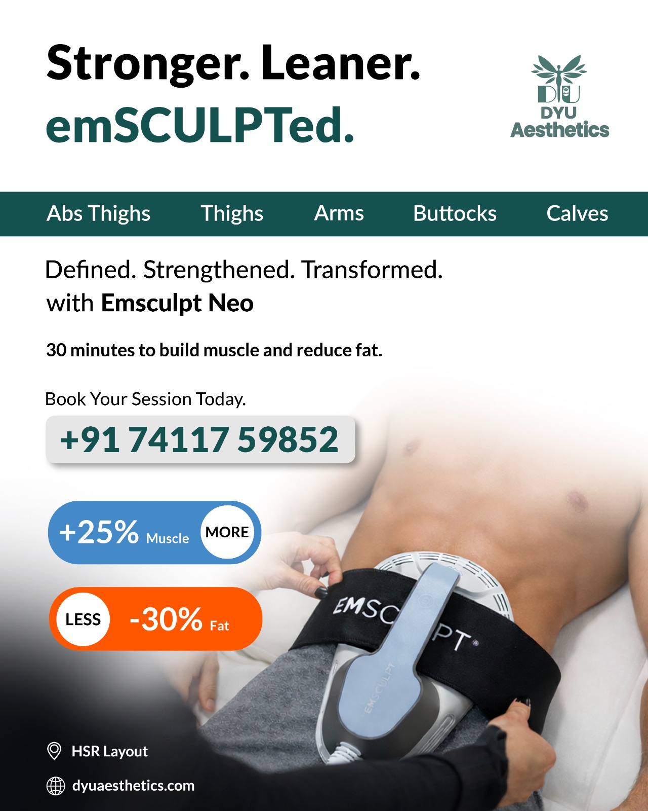 DYU Healthcare Facebook ad: 30 Minutes. Real Results.