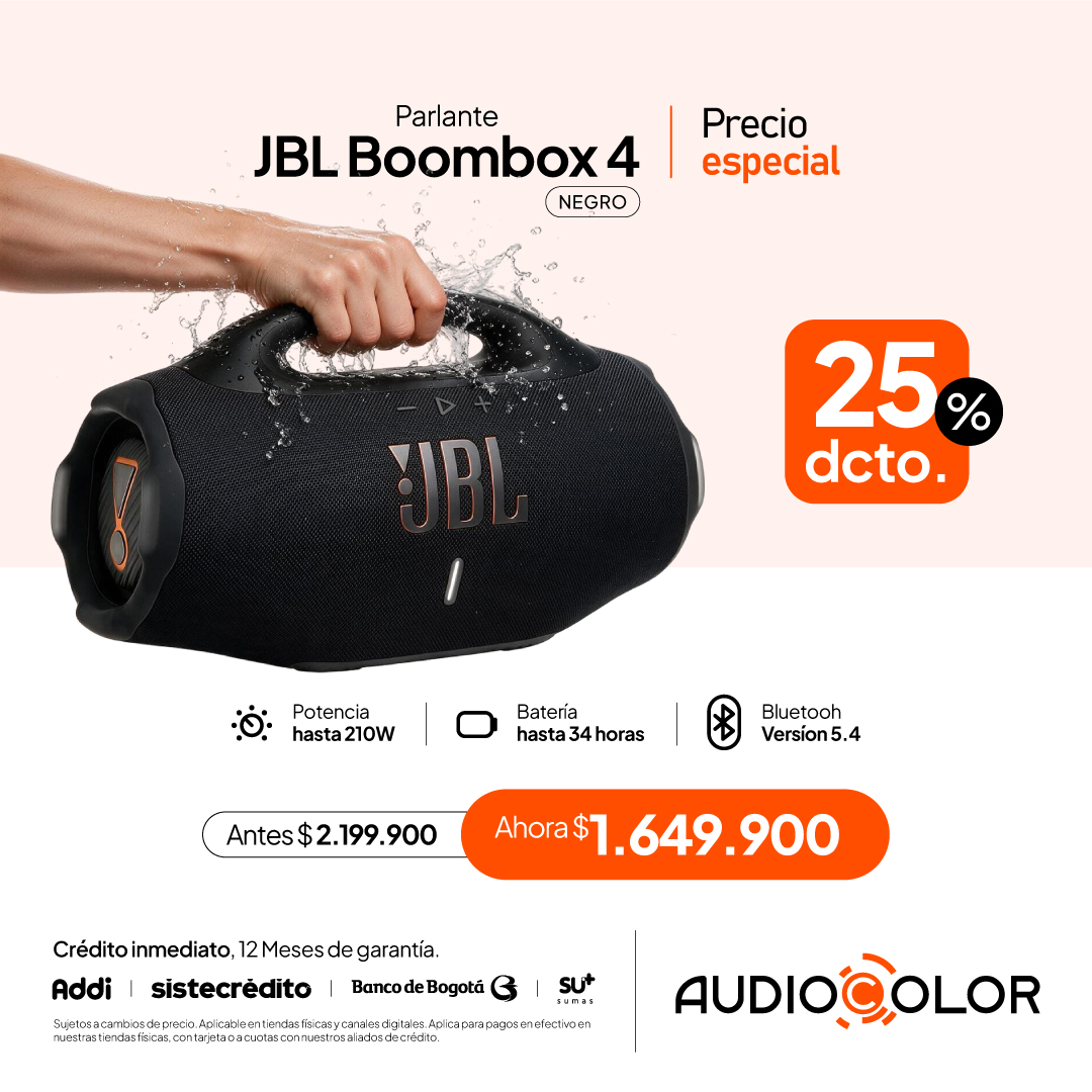AUDIO COLOR Facebook ad