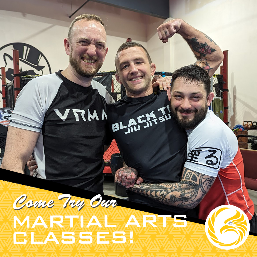 Trinity Martial Arts - Black Tie Jiu Jitsu Kzoo Facebook ad