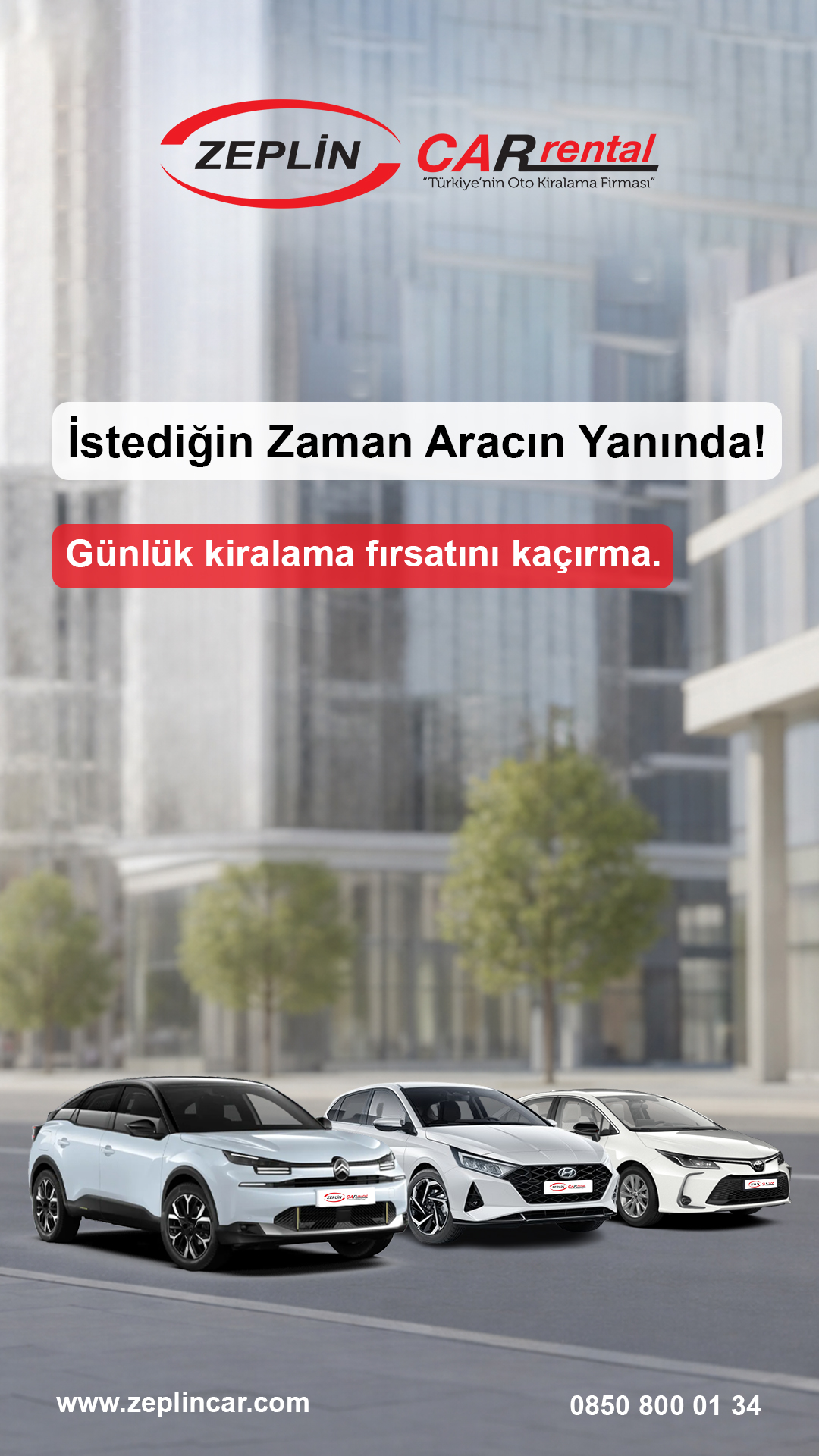 Zeplin Car Rental Facebook ad from Jun 4, 2026