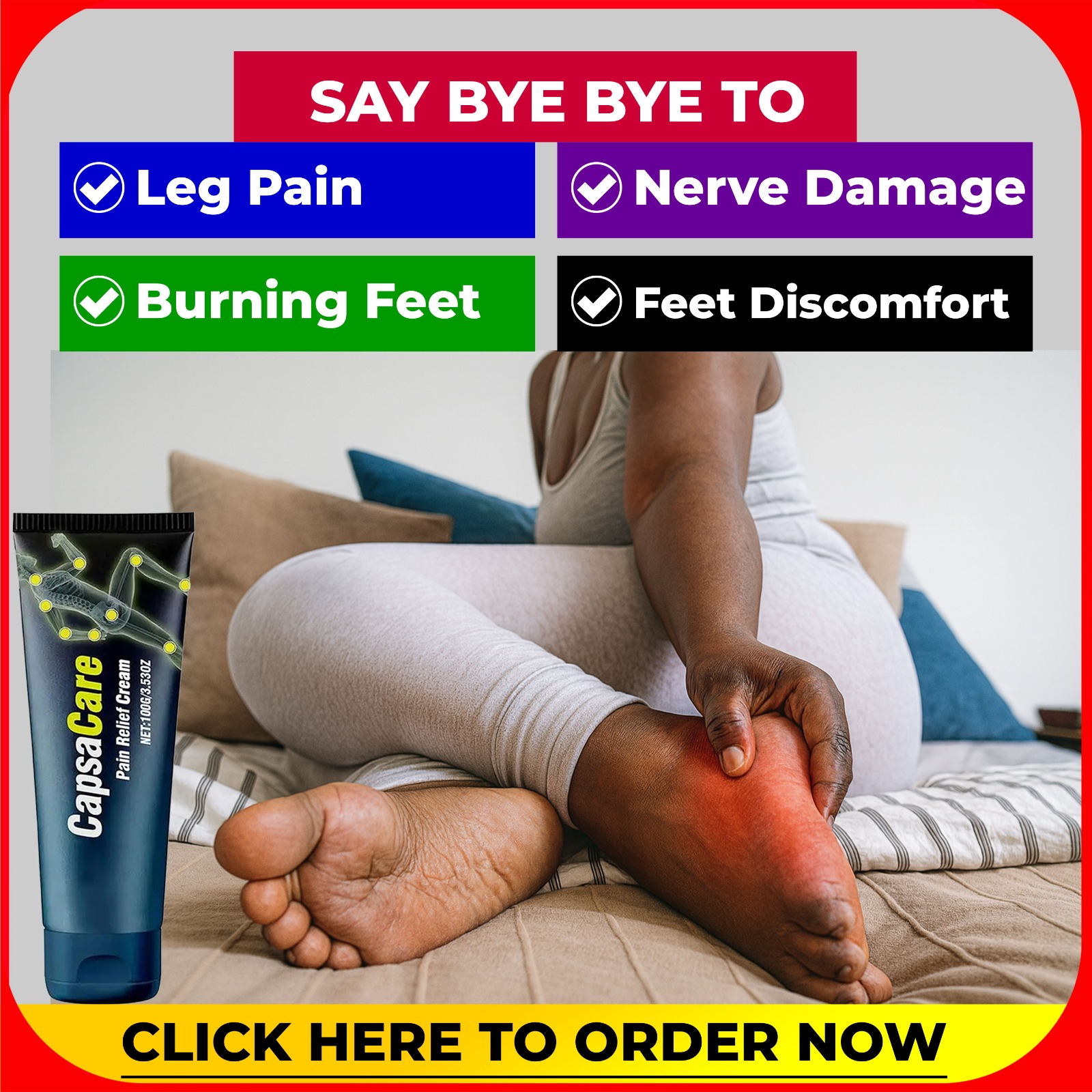 Orlando wellness Facebook ad: Goodbye to Neuropathy Pain. Call 07031860628