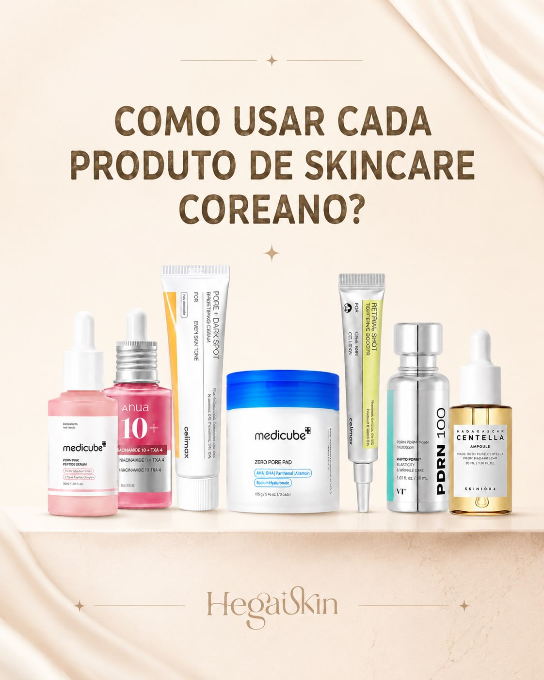 Hegai Skin Facebook ad: Skincare coreano está em alta, mas isso não…
