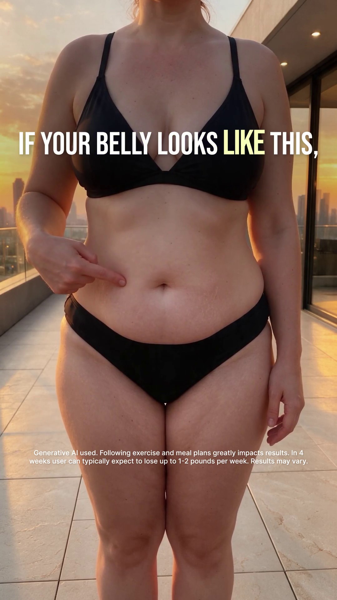 Lessie Fitness Facebook ad: Start Transformation Now!