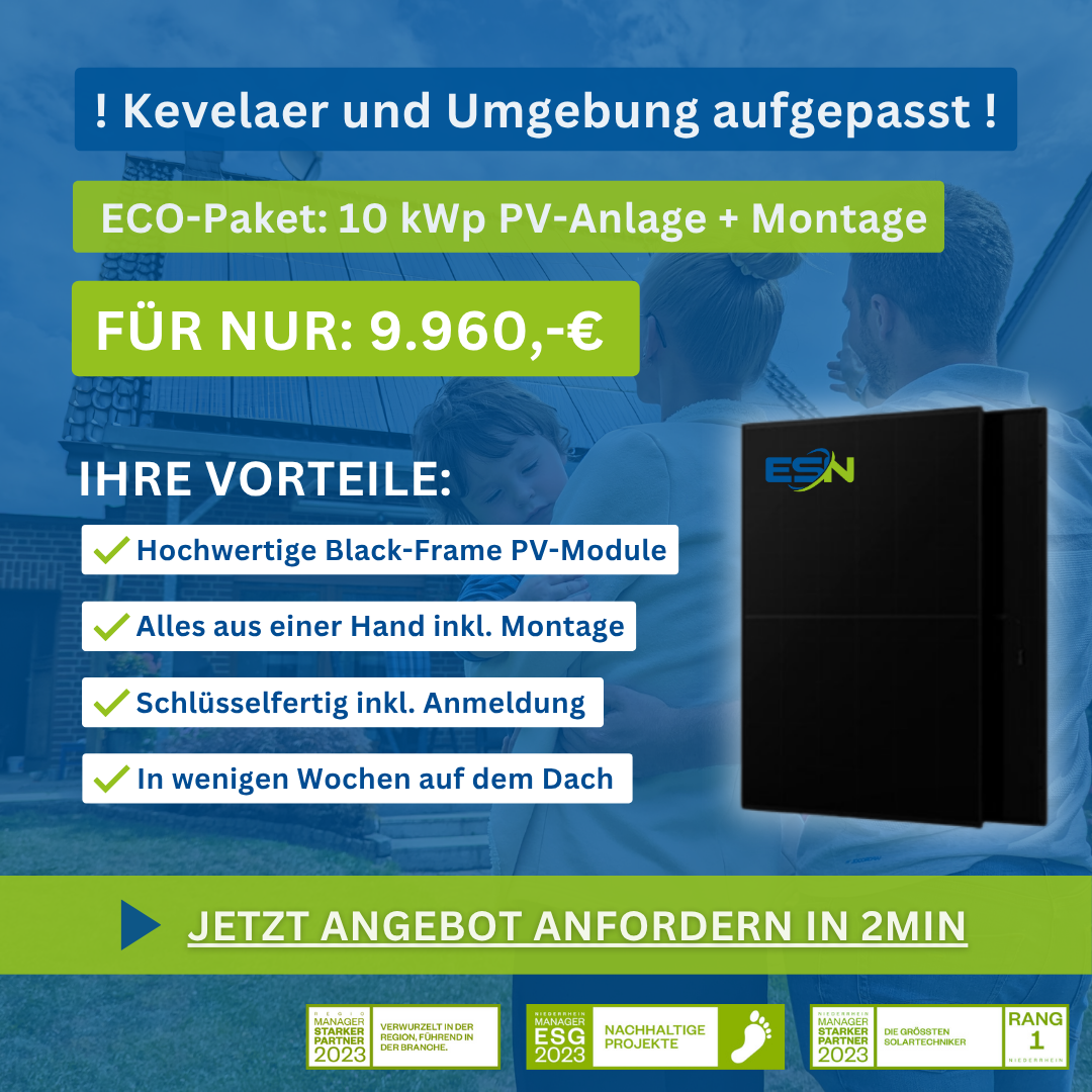 ESN Energie-Systeme-Niederrhein GmbH Facebook ad: ➤ Jetzt kostenlos anfragen
