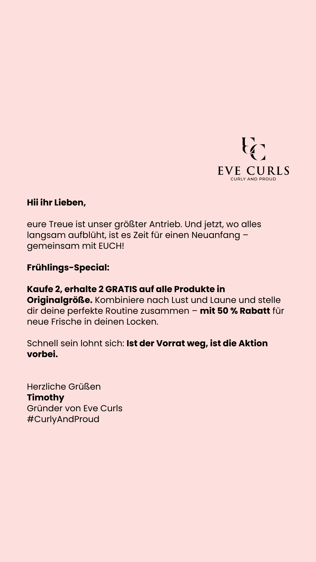 Eve Curls Facebook ad