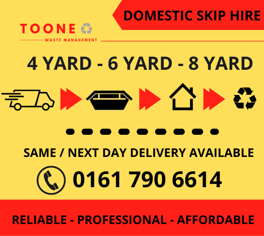 Toone Waste Management Ltd Facebook ad: Home Renovations?