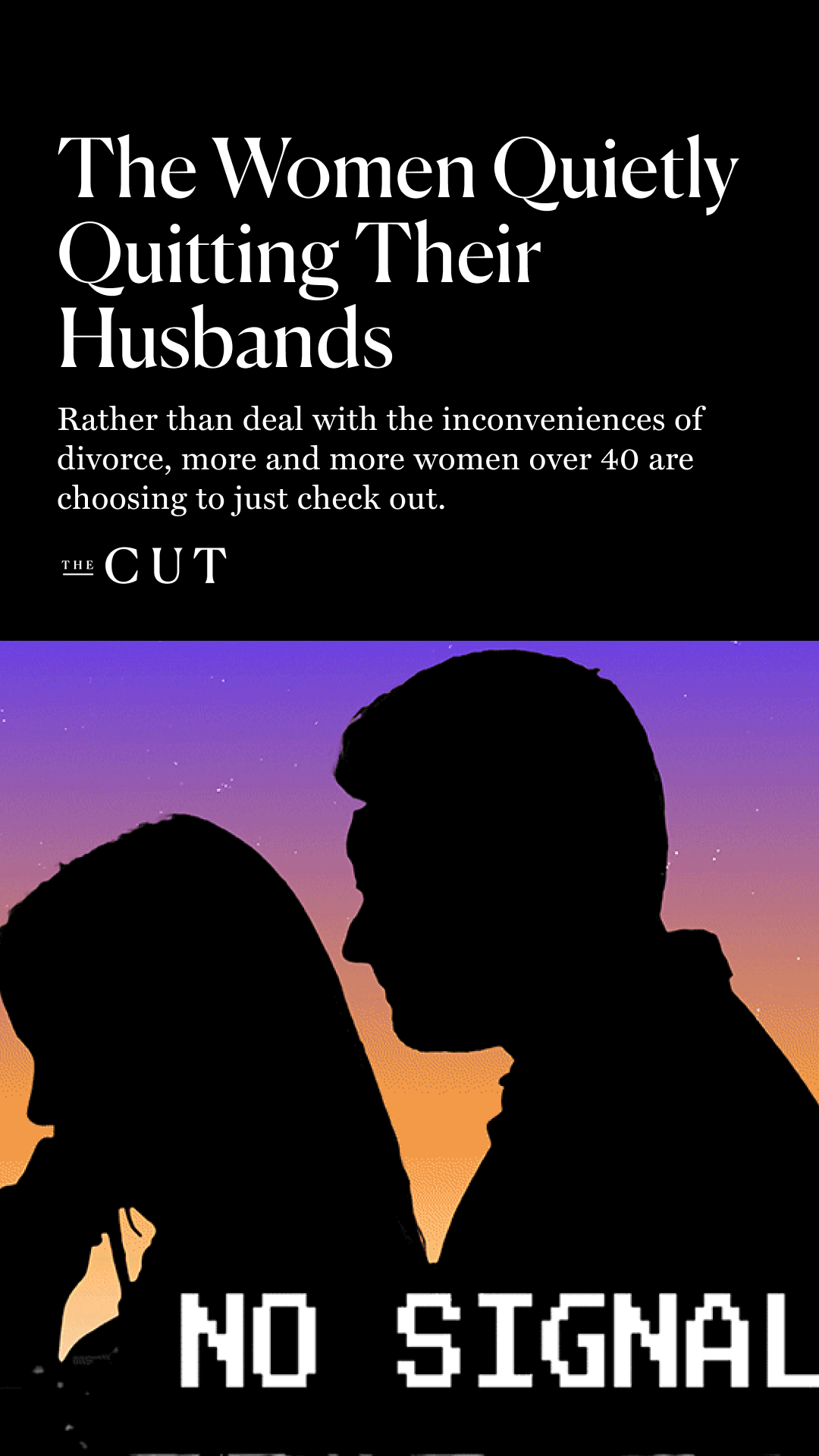 The Cut Facebook ad
