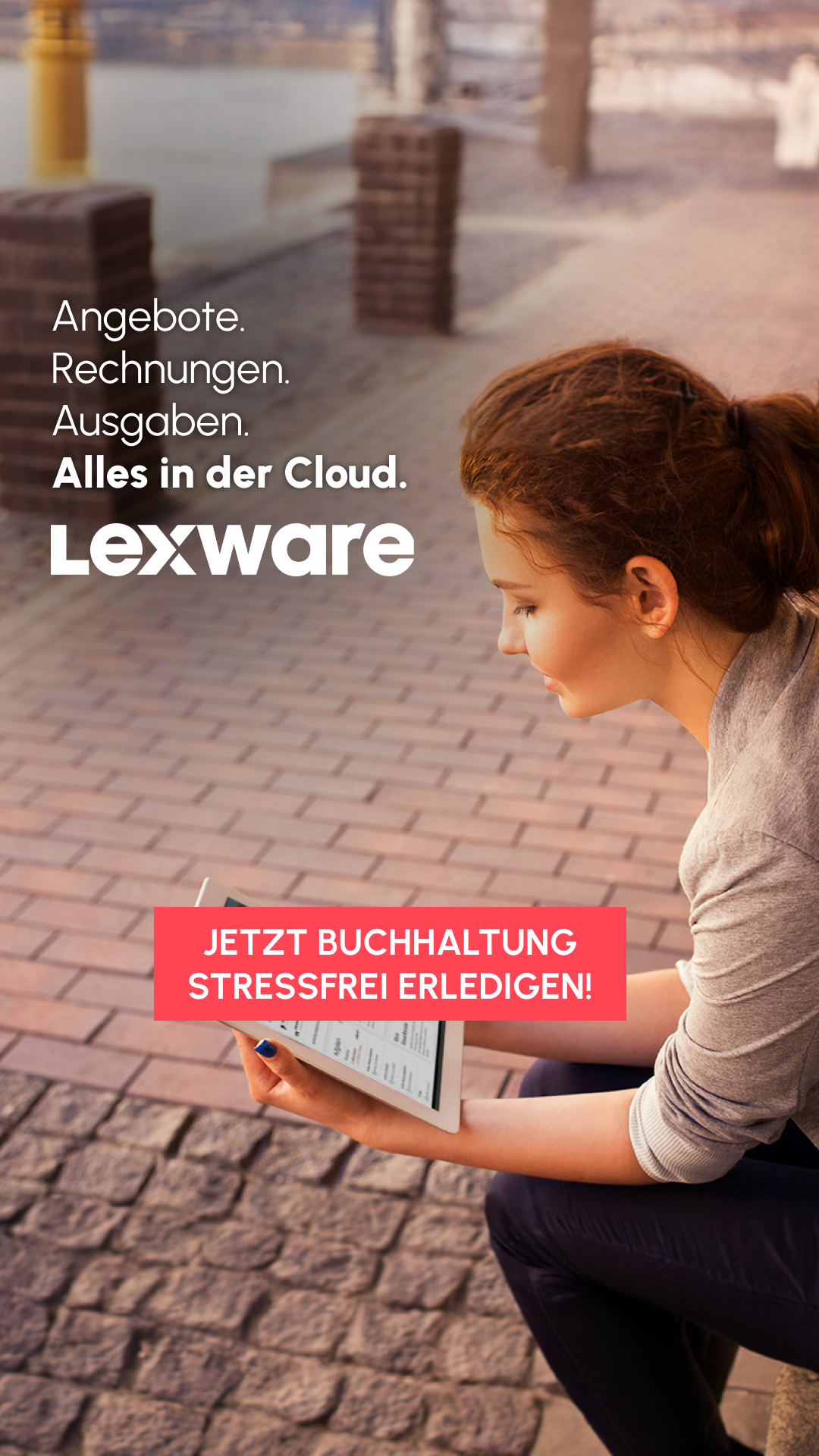 Lexware Facebook ad