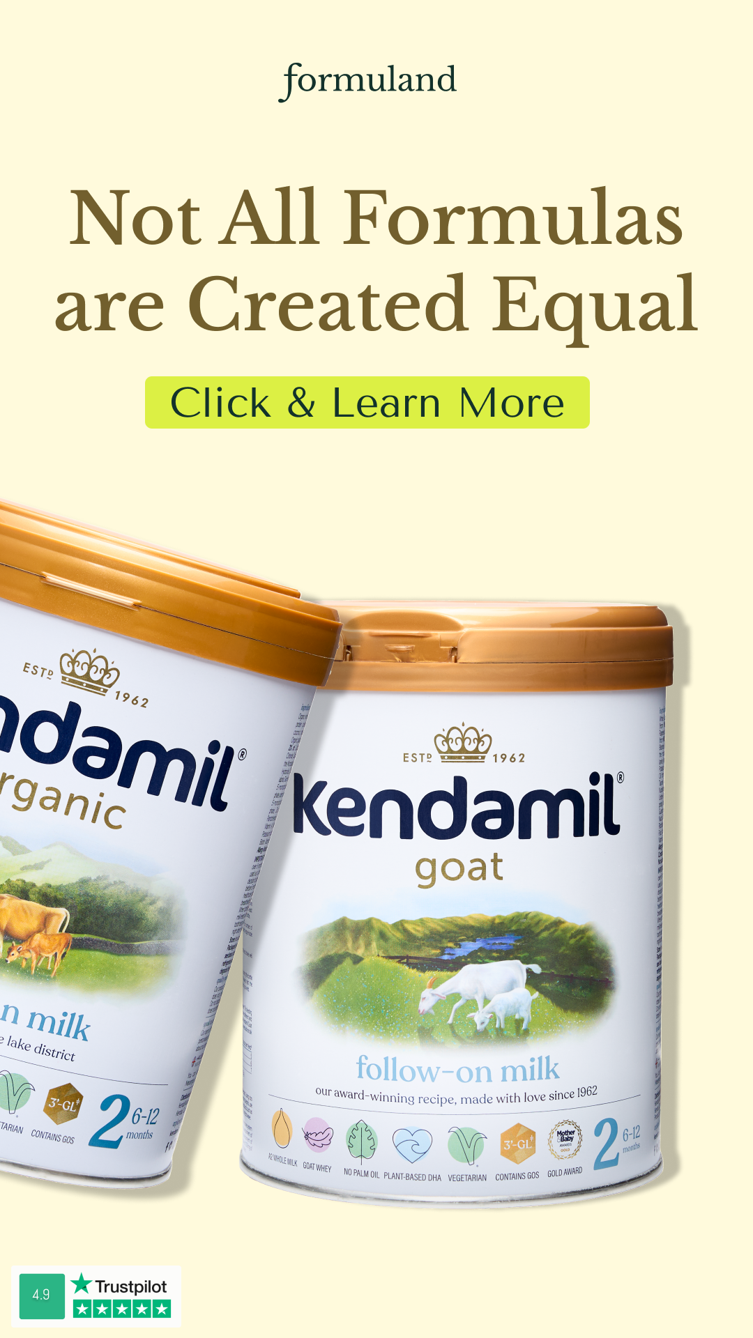 Formuland Facebook ad