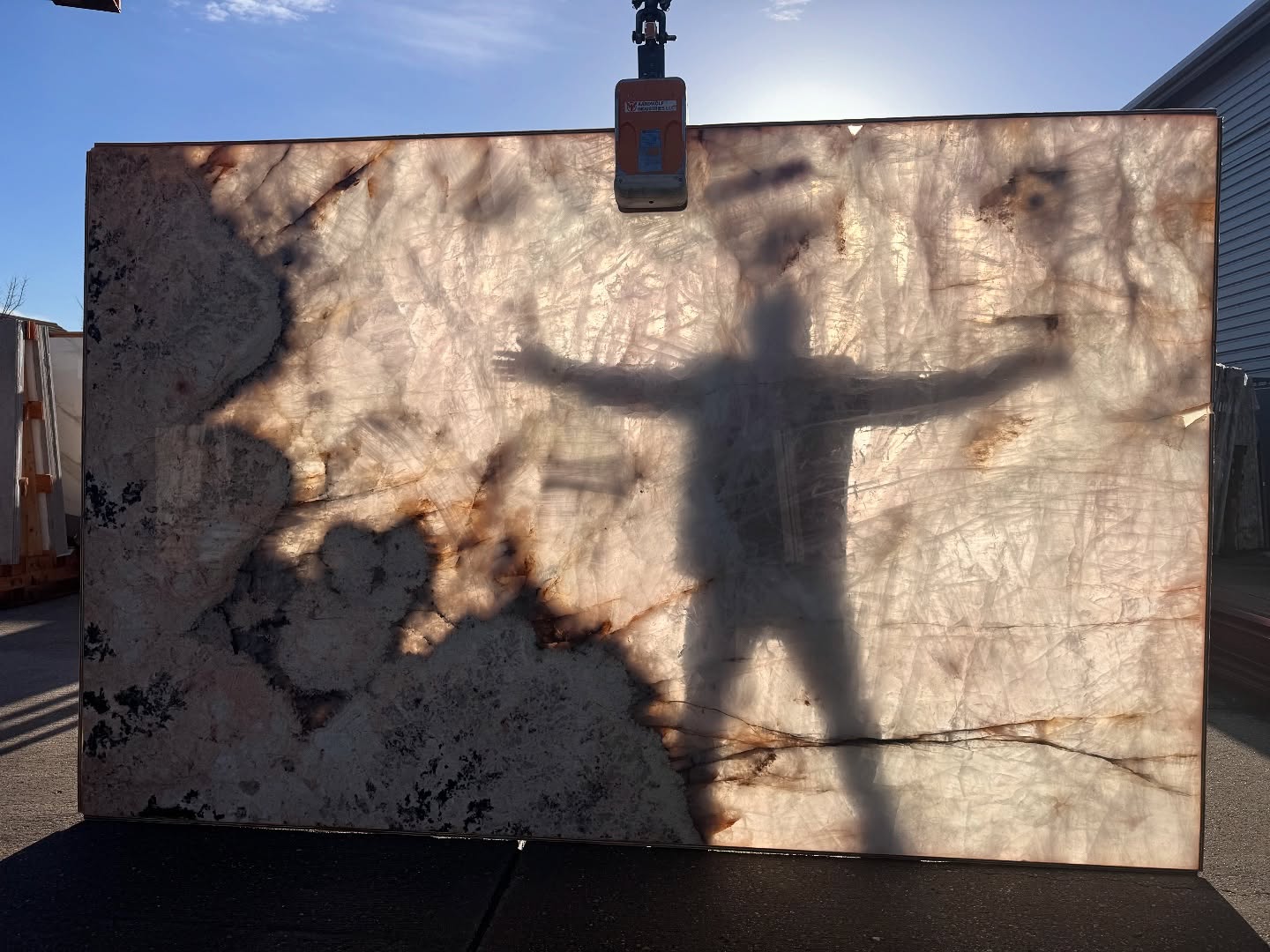 Bloomstones London Facebook ad: Proof that natural stone really does capture history…