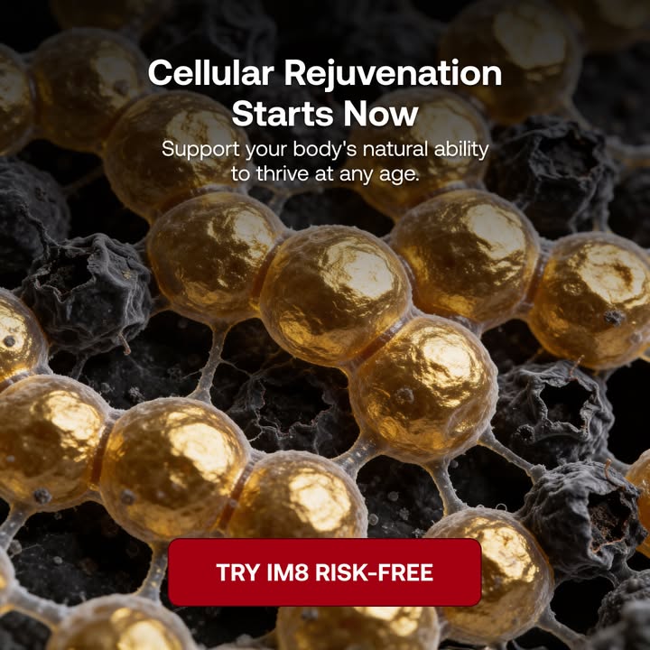 IM8 Global Facebook ad: Longevity Starts at the Cellular Level
