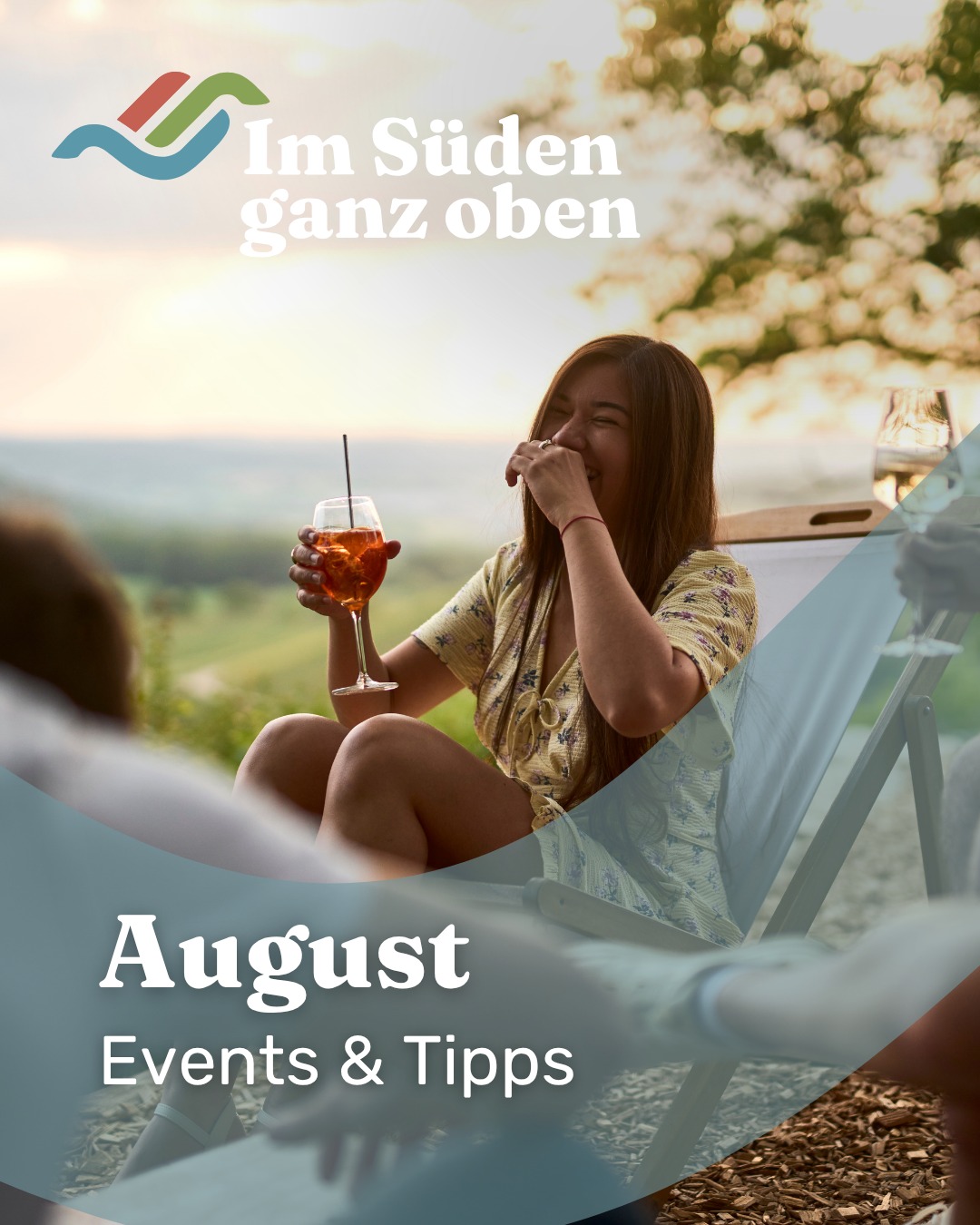 Im Süden ganz oben Facebook ad: Im August ist im Süden ganz oben richtig…