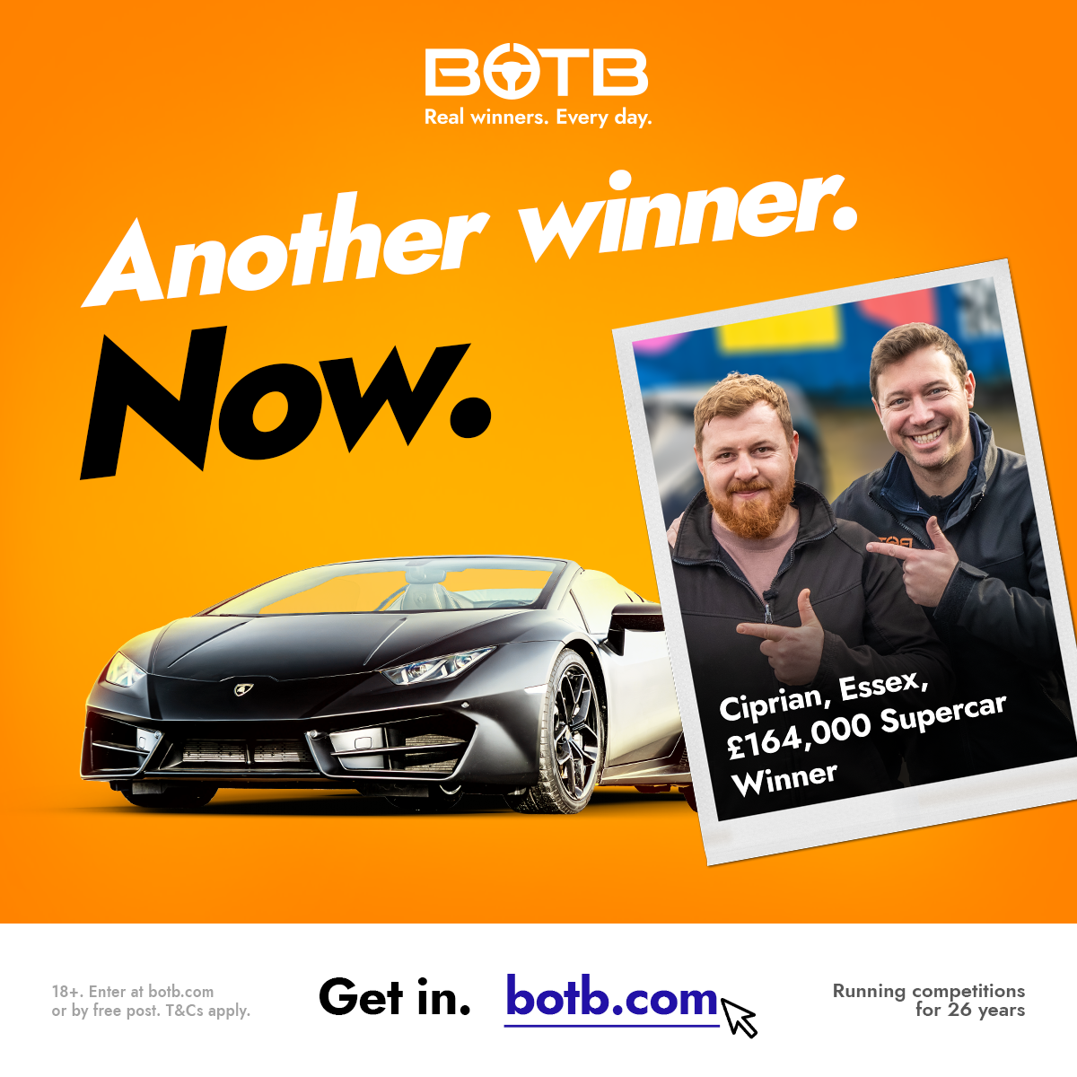 BOTB Facebook ad