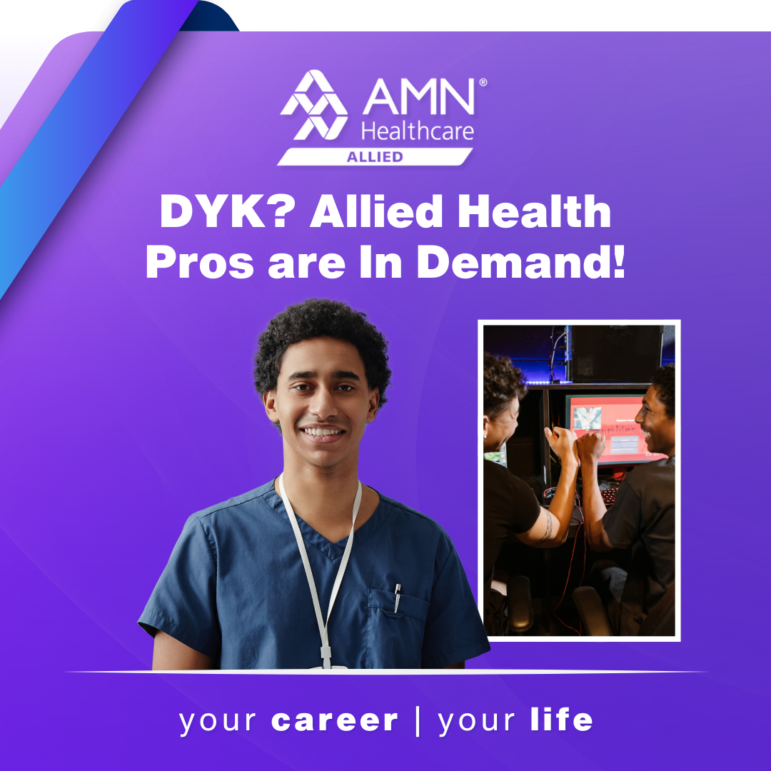AMN Healthcare Allied Facebook ad
