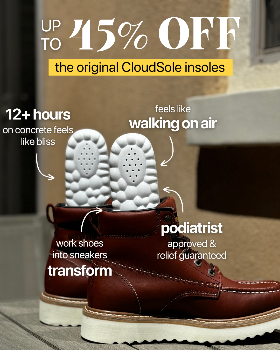 CloudSole Facebook ad