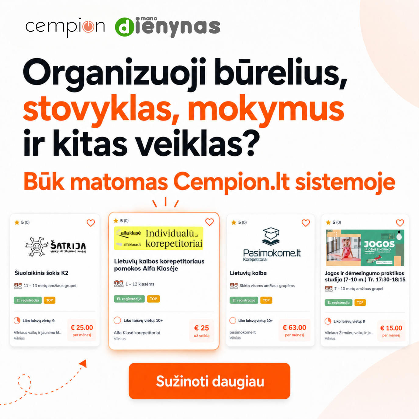 Cempion.lt Facebook ad from Aug 20, 2026