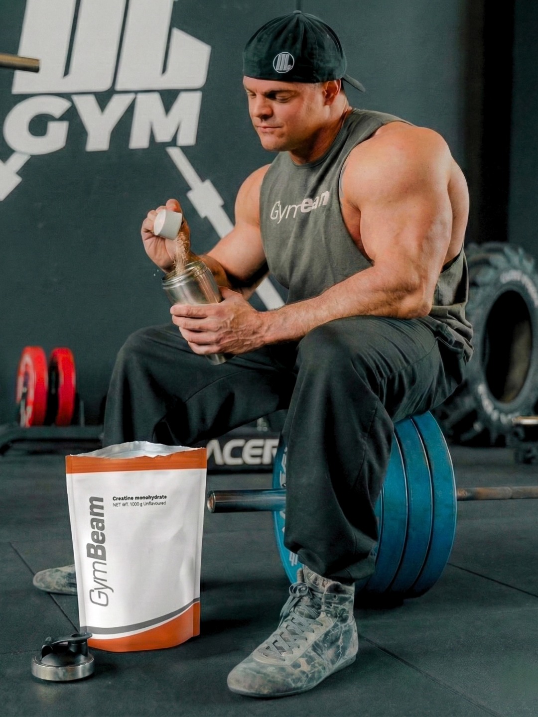 GymBeam Facebook ad
