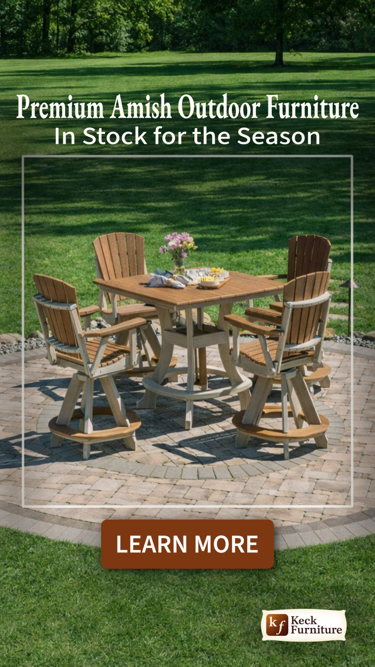 Keck Furniture Facebook ad from Feb 16, 2026
