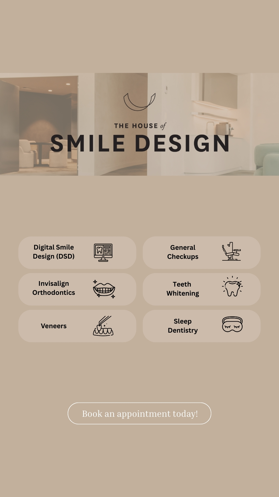 The House Of Smile Design Facebook ad