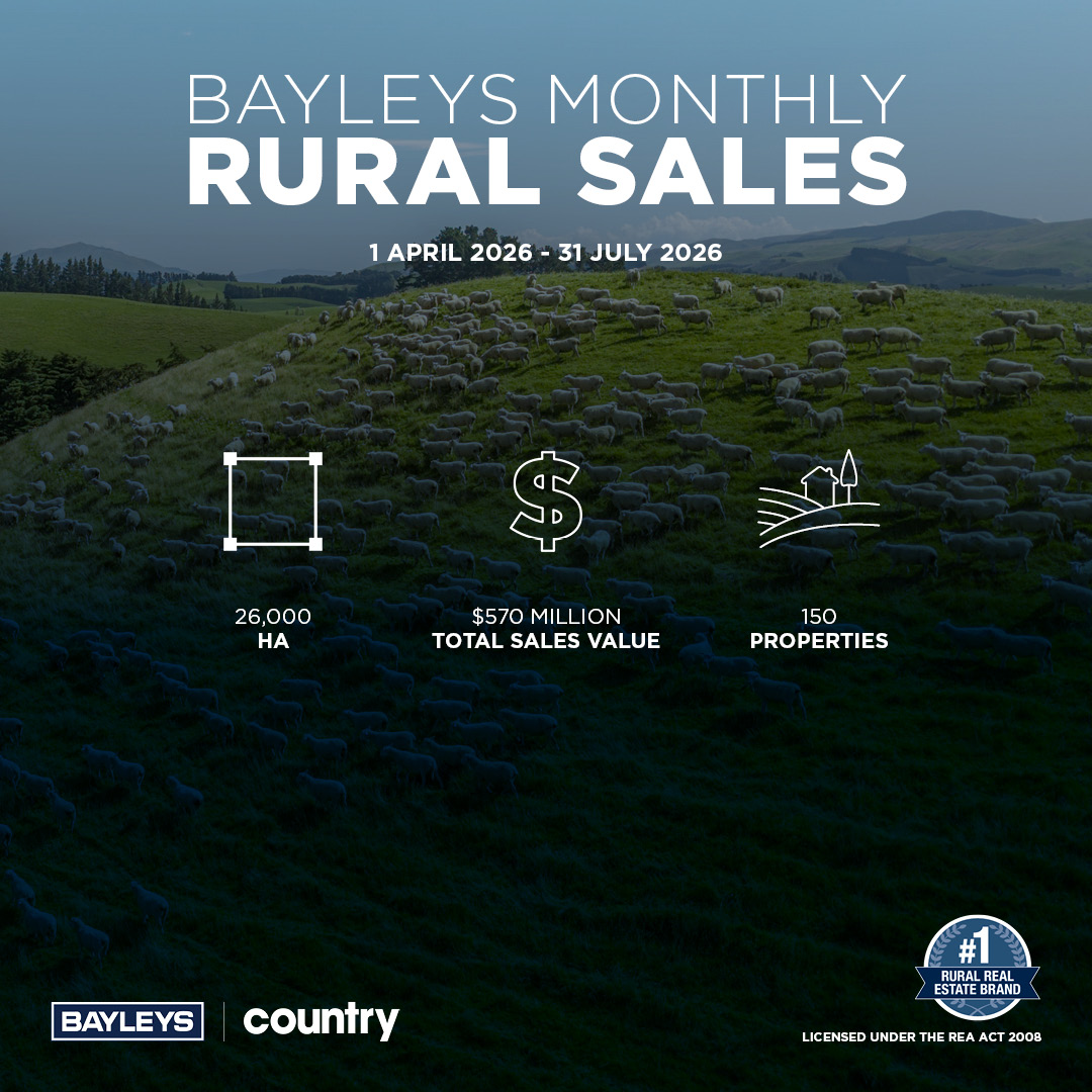 Bayleys Country Facebook ad: 150 rural properties.